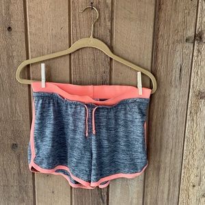 Pink and Grey- Athletic Shorts